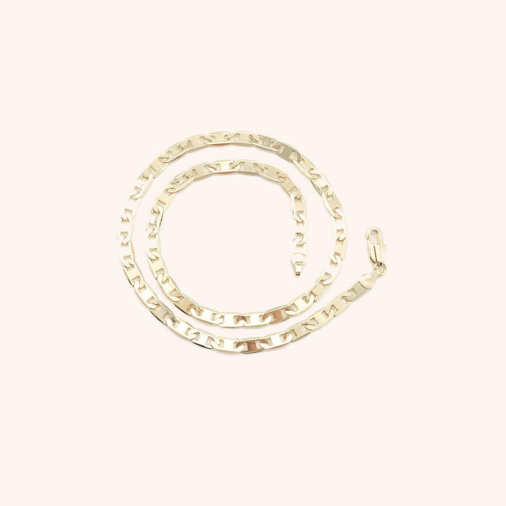 4mm Gold-Plated Chain
