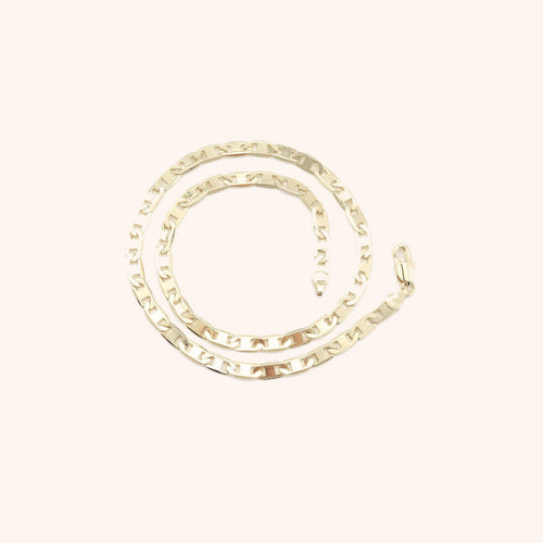 4mm Gold-Plated Chain