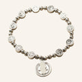 San Benito Beaded Bracelet – Medals & Hanging Charm