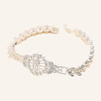 San Judas Tadeo Plaque Bracelet – Silver Tone – 2